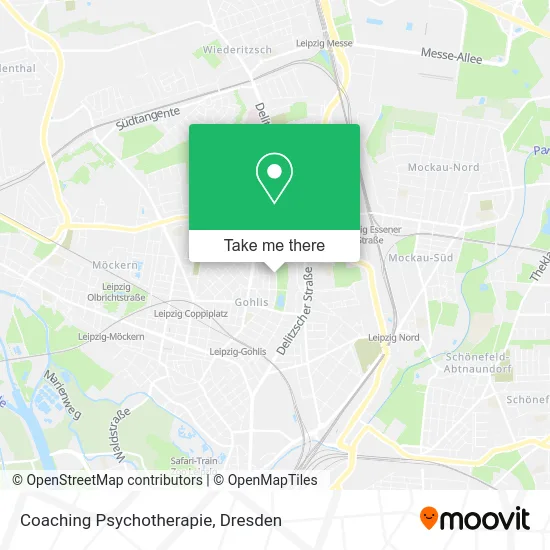 Карта Coaching Psychotherapie