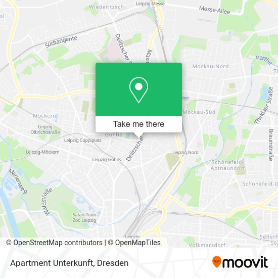 Карта Apartment Unterkunft