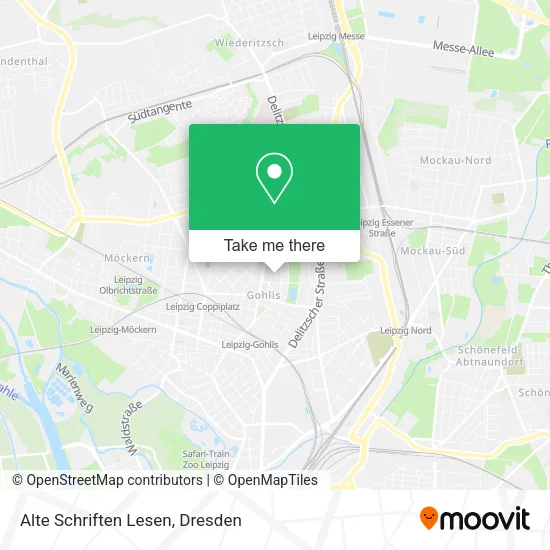 Карта Alte Schriften Lesen
