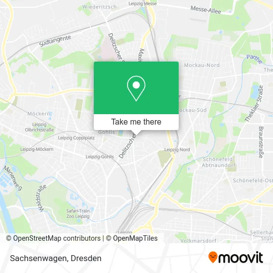 Карта Sachsenwagen