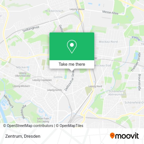 Карта Zentrum
