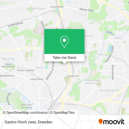 Карта Gastro Hoch zwei