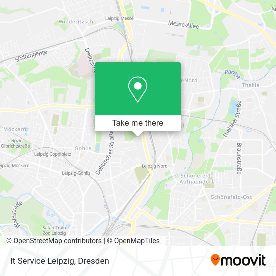 Карта It Service Leipzig