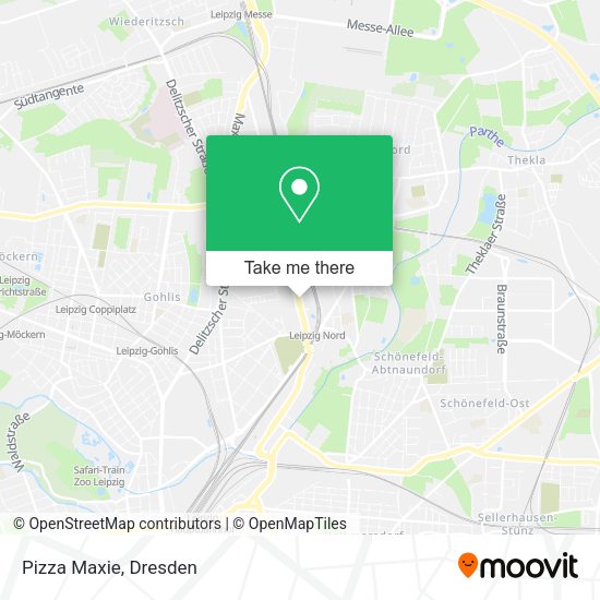 Карта Pizza Maxie