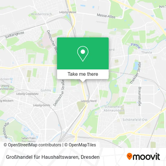 Карта Großhandel für Haushaltswaren