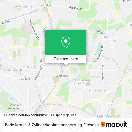 Карта Bode Motor- & Zylinderkopfinstandsetzung