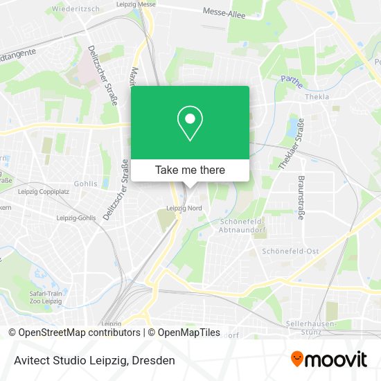 Карта Avitect Studio Leipzig