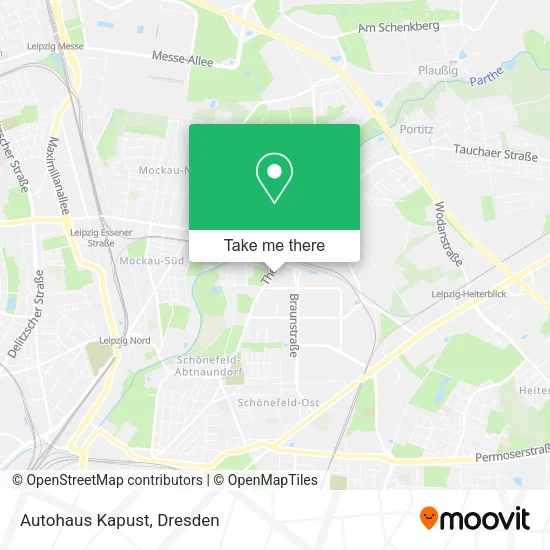 Карта Autohaus Kapust