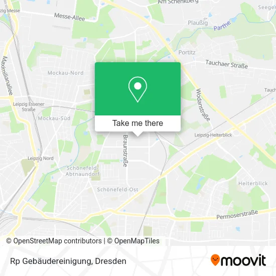 Карта Rp Gebäudereinigung