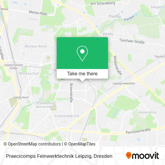 Карта Praecicomps Feinwerktechnik Leipzig