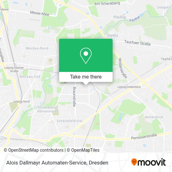 Карта Alois Dallmayr Automaten-Service