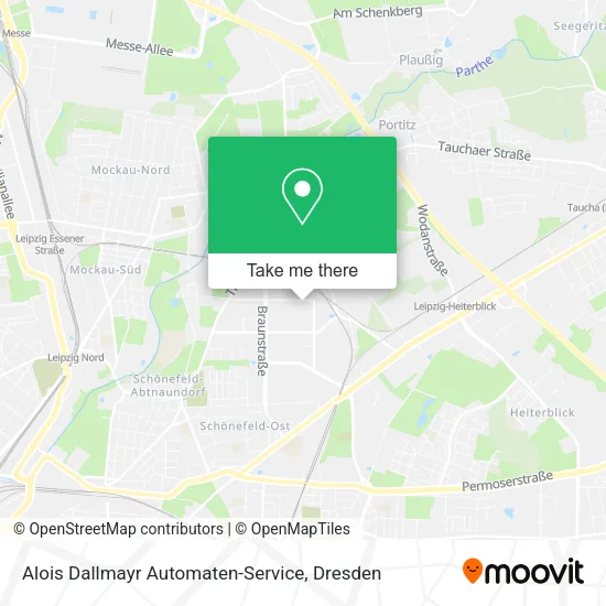 Карта Alois Dallmayr Automaten-Service