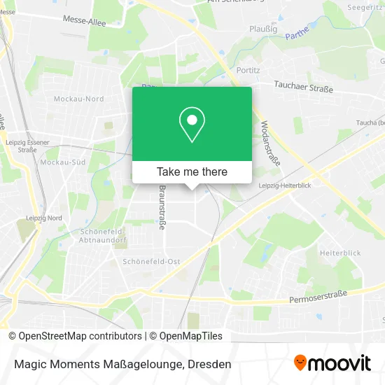 Карта Magic Moments Maßagelounge