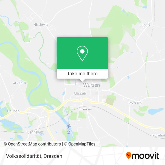 Карта Volkssolidarität