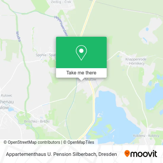 Карта Appartementhaus U. Pension Silberbach