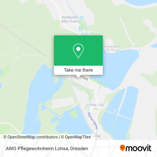 Карта AWO Pflegewohnheim Lohsa