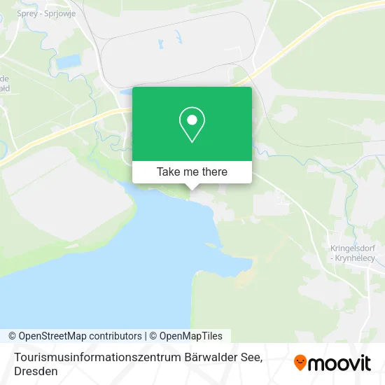 Карта Tourismusinformationszentrum Bärwalder See