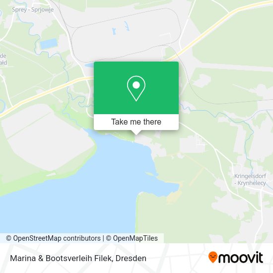 Карта Marina & Bootsverleih Filek