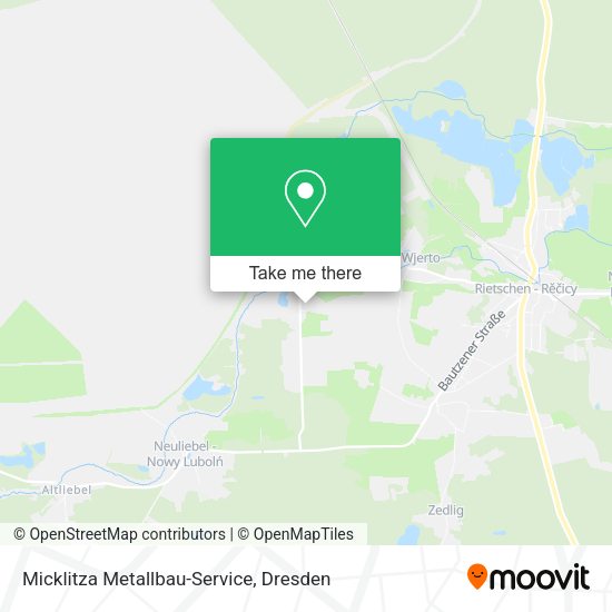 Карта Micklitza Metallbau-Service