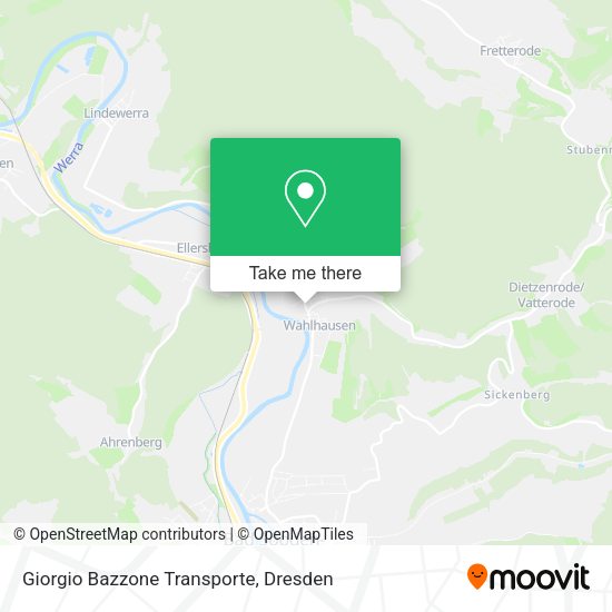 Карта Giorgio Bazzone Transporte