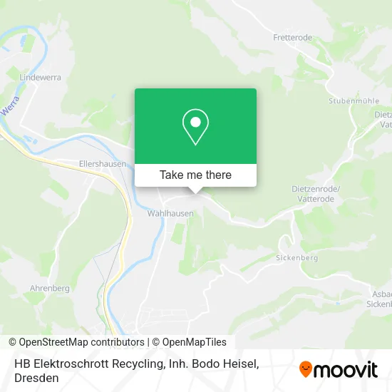 Карта HB Elektroschrott Recycling, Inh. Bodo Heisel