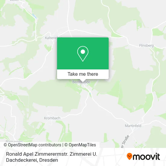 Карта Ronald Apel Zimmerermstr. Zimmerei U. Dachdeckerei