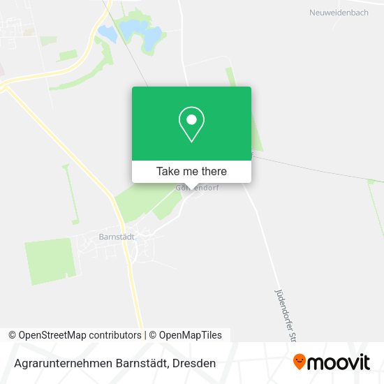 Карта Agrarunternehmen Barnstädt