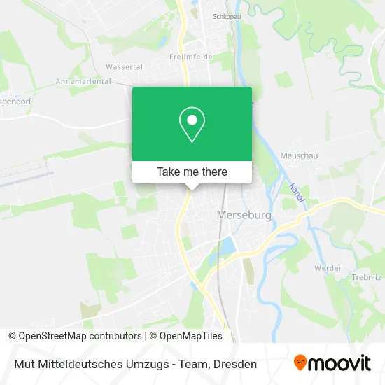 Карта Mut Mitteldeutsches Umzugs - Team