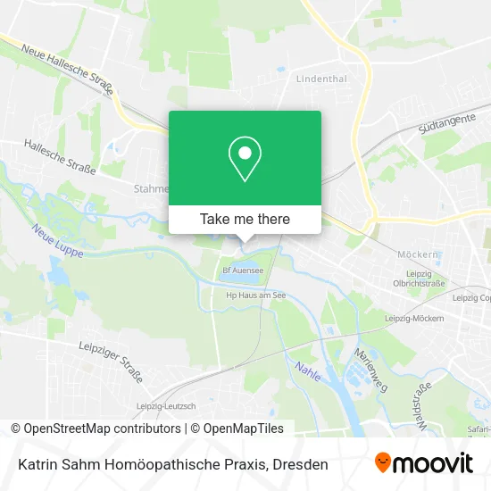 Карта Katrin Sahm Homöopathische Praxis