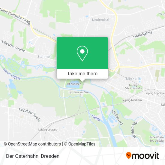 Карта Der Osterhahn