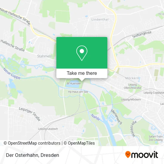 Карта Der Osterhahn