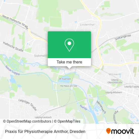 Карта Praxis für Physiotherapie Amthor