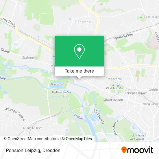 Карта Pension Leipzig