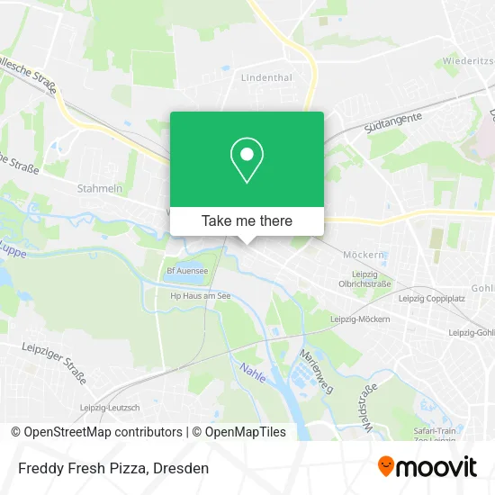 Карта Freddy Fresh Pizza