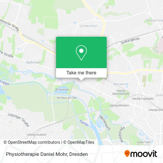 Карта Physiotherapie Daniel Mohr