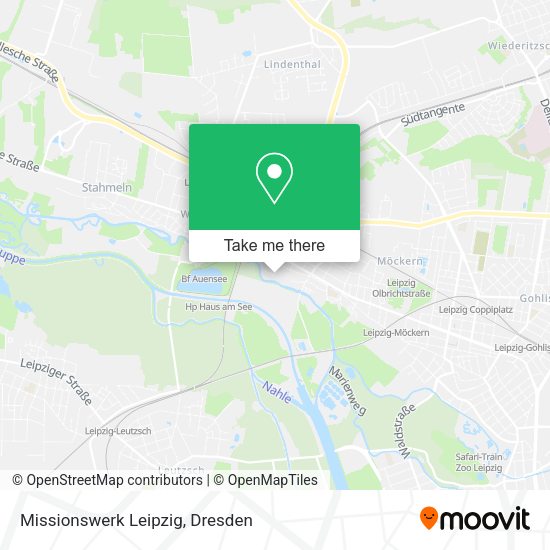 Карта Missionswerk Leipzig