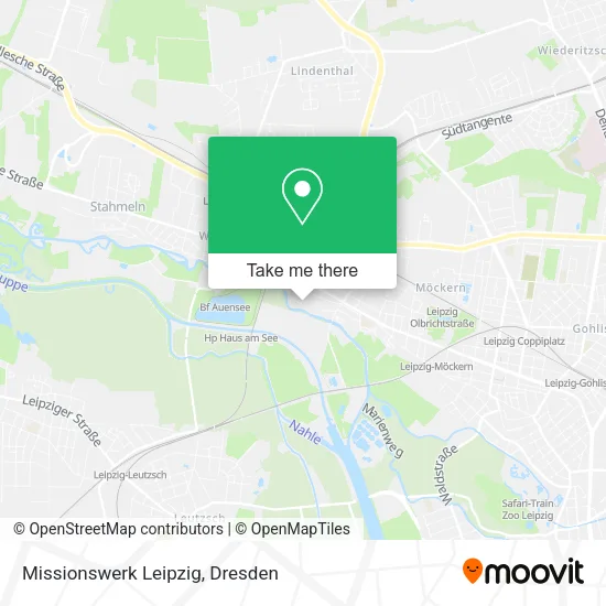 Карта Missionswerk Leipzig