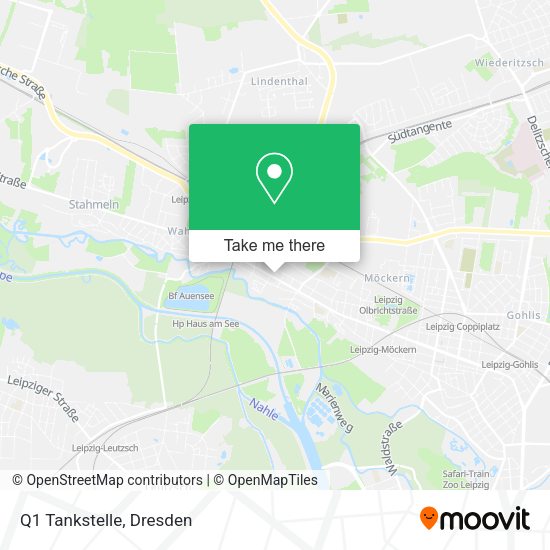 Карта Q1 Tankstelle