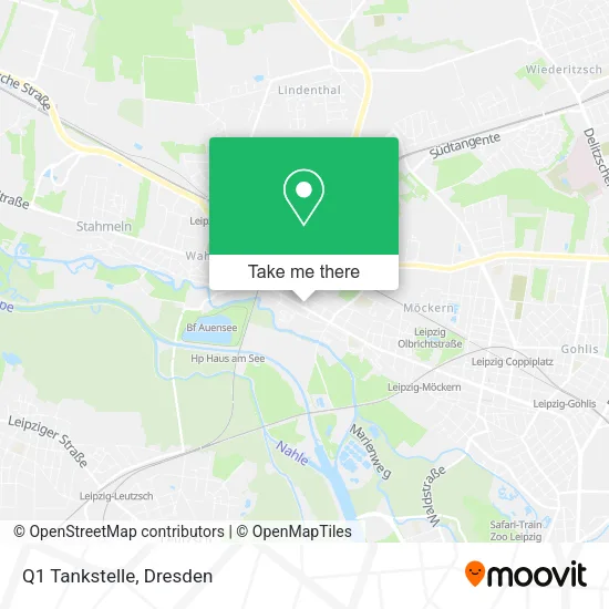 Карта Q1 Tankstelle
