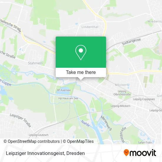 Карта Leipziger Innovationsgeist