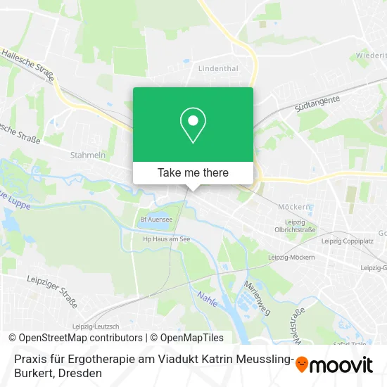 Карта Praxis für Ergotherapie am Viadukt Katrin Meussling-Burkert
