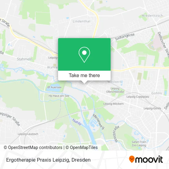Карта Ergotherapie Praxis Leipzig