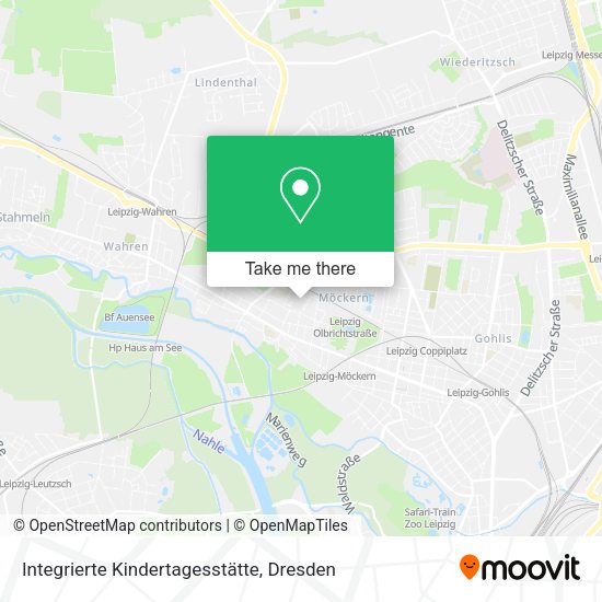 Карта Integrierte Kindertagesstätte