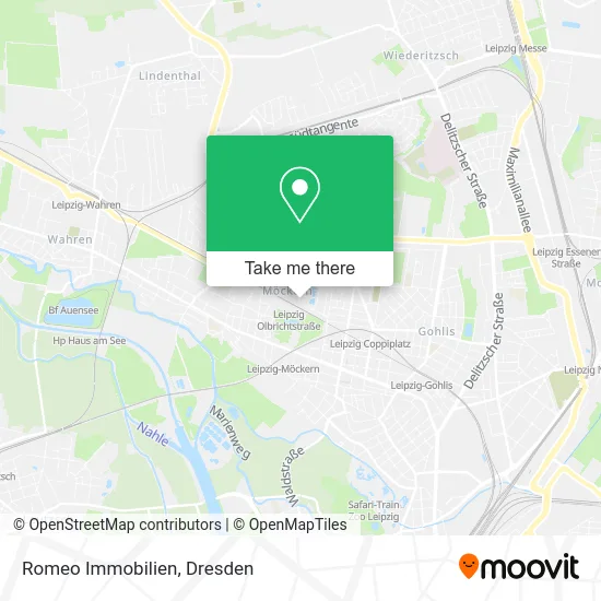 Romeo Immobilien map
