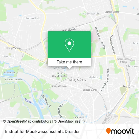 Карта Institut für Musikwissenschaft