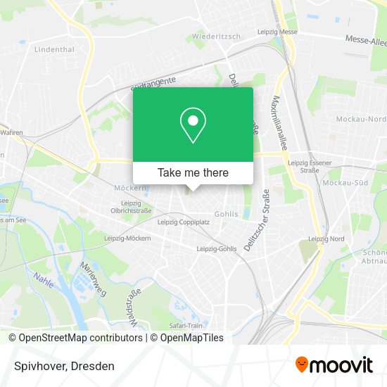Карта Spivhover