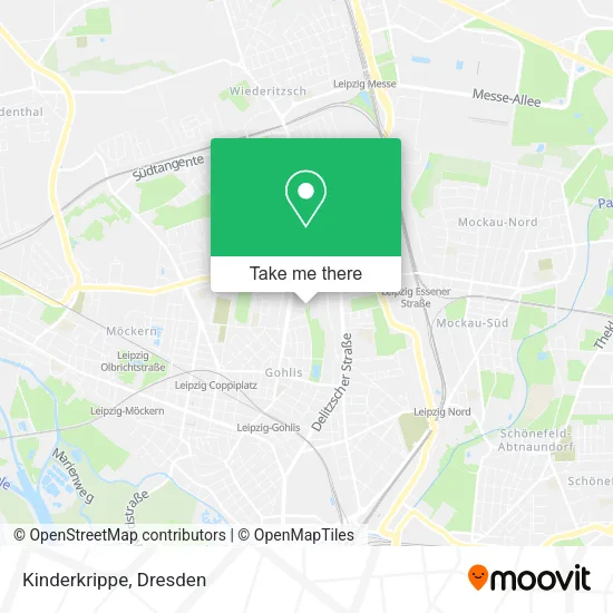 Карта Kinderkrippe