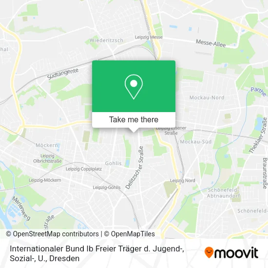 Карта Internationaler Bund Ib Freier Träger d. Jugend-, Sozial-, U.