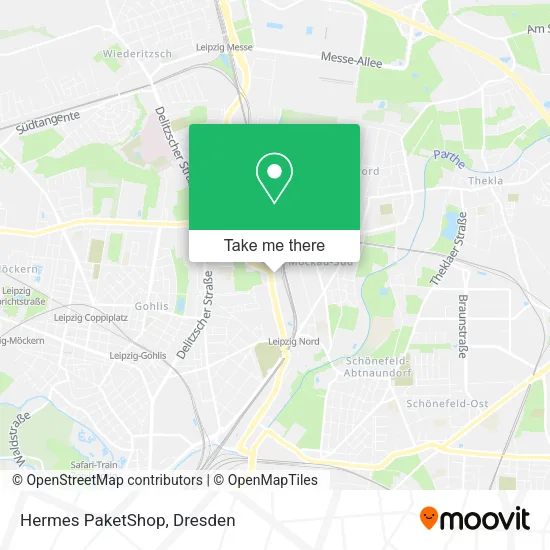 Карта Hermes PaketShop