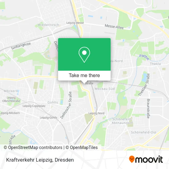 Карта Kraftverkehr Leipzig